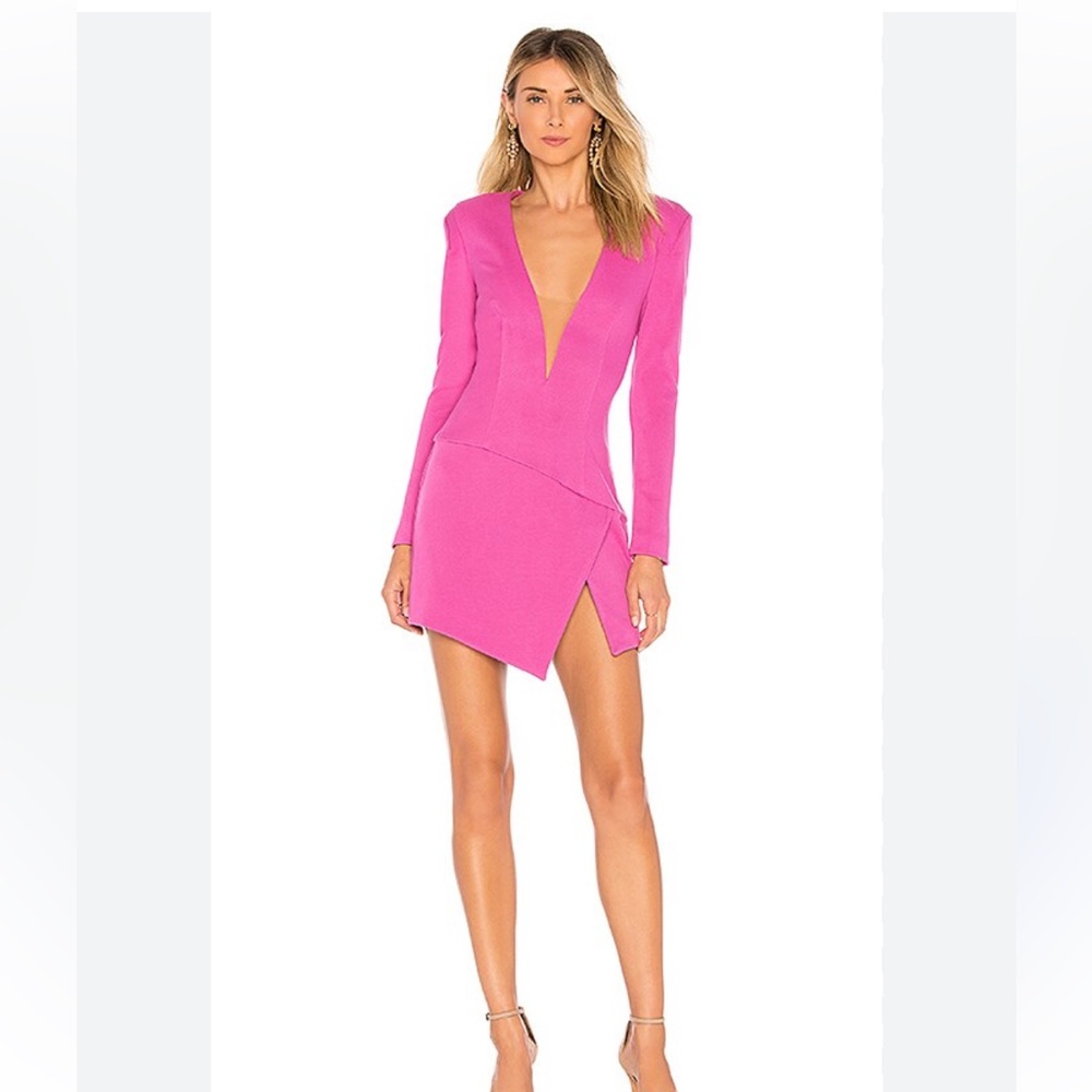 NWT Revolve NBD Night Moves Dress in Fuchsia Size XL
